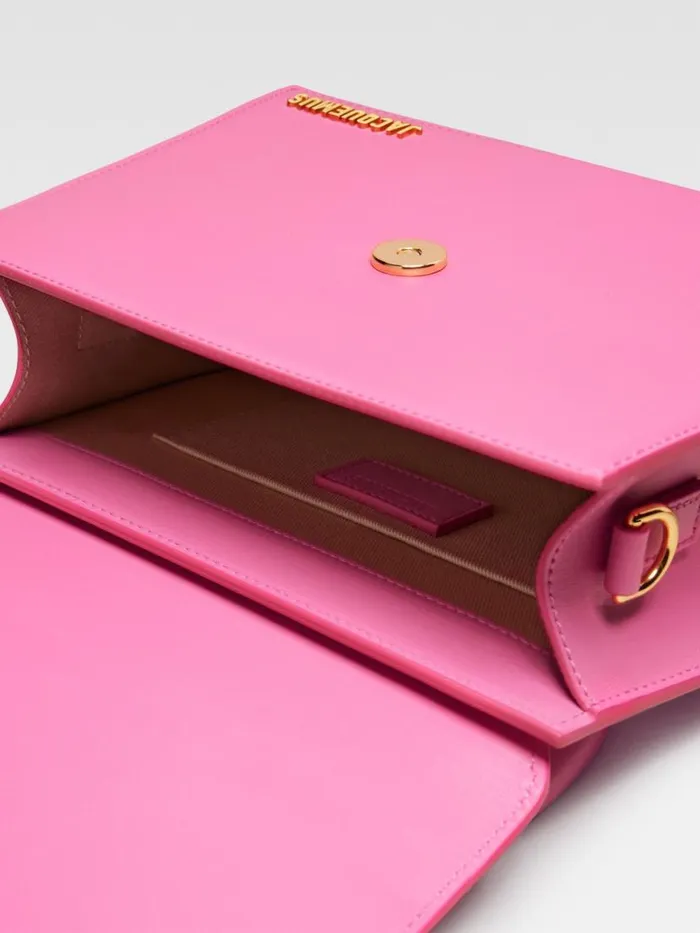 The Large Chiquito Pink Women JACQUEMUS Crossbody and Handbags The Large Chiquito Pink Women JACQUEMUS Crossbody and Handbags