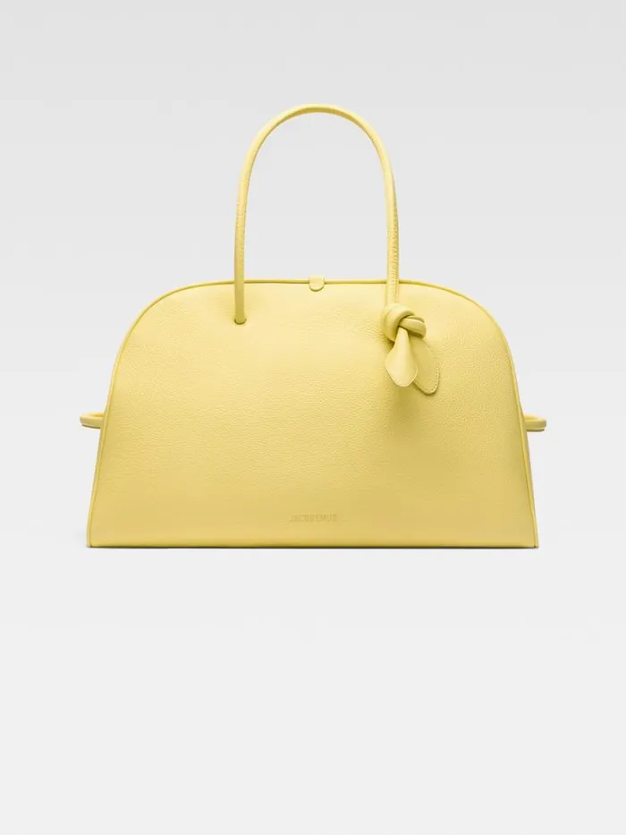 The Large Turismo Light Yellow WomenMen JACQUEMUS Crossbody and Handbags