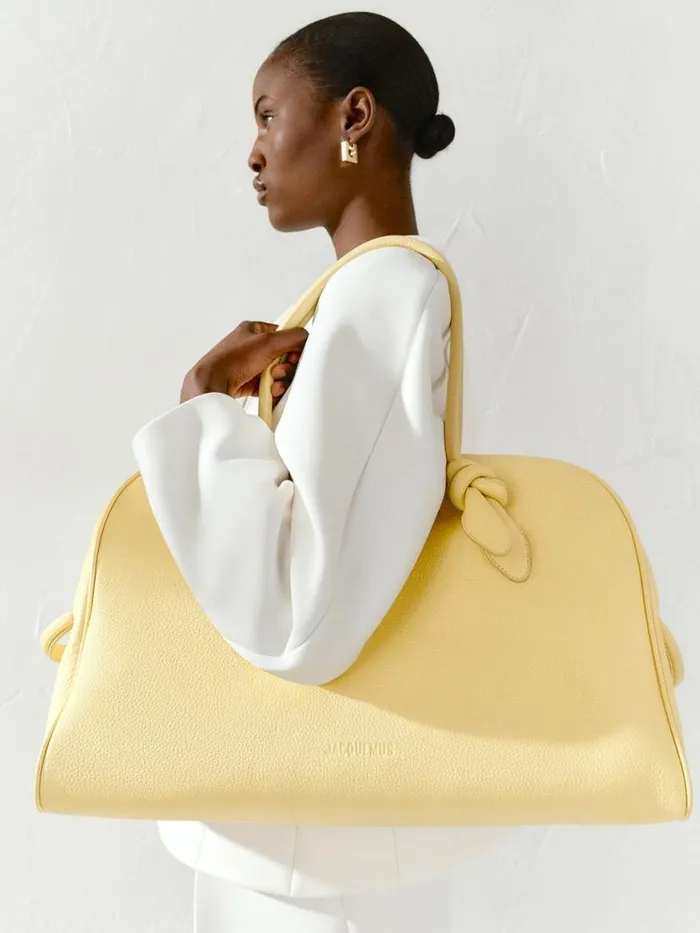 The Large Turismo Light Yellow WomenMen JACQUEMUS Crossbody and Handbags The Large Turismo Light Yellow WomenMen JACQUEMUS Crossbody and Handbags