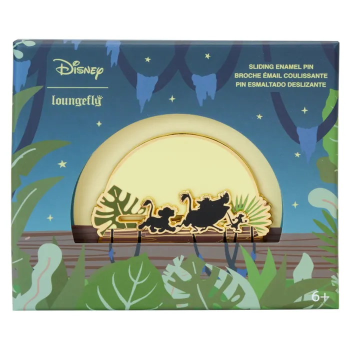 The Lion King 30th Anniversary Hakuna Matata Silhouette 3 Unisex Loungefly Small Accessories