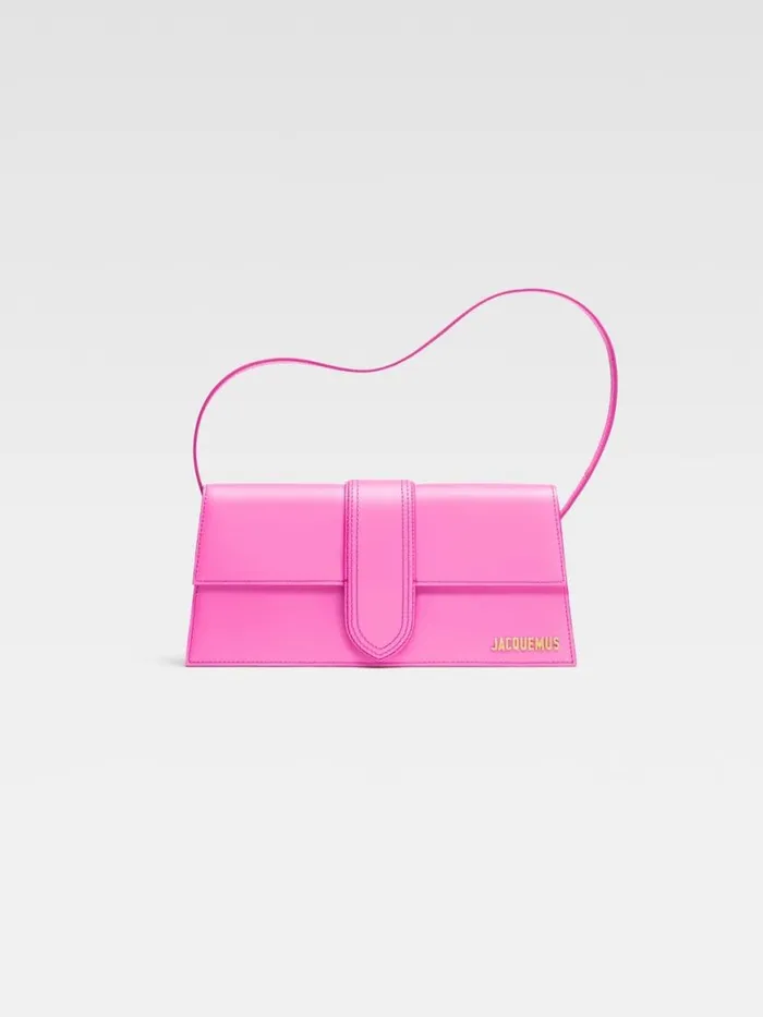 The Long Bambino Pink Women JACQUEMUS Shoulder Bags