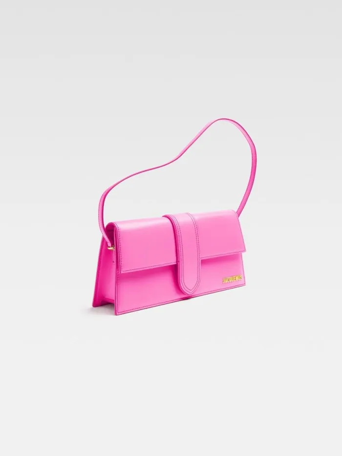 The Long Bambino Pink Women JACQUEMUS Shoulder Bags The Long Bambino Pink Women JACQUEMUS Shoulder Bags