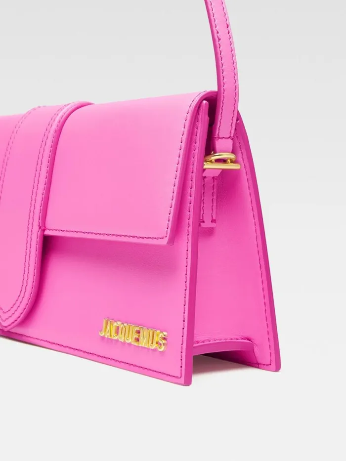 The Long Bambino Pink Women JACQUEMUS Shoulder Bags The Long Bambino Pink Women JACQUEMUS Shoulder Bags