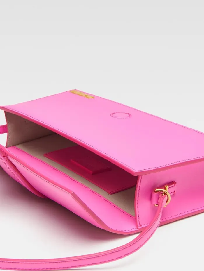 The Long Bambino Pink Women JACQUEMUS Shoulder Bags The Long Bambino Pink Women JACQUEMUS Shoulder Bags