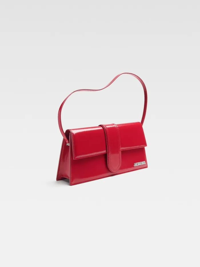 The Long Bambino Red Women JACQUEMUS Shoulder Bags The Long Bambino Red Women JACQUEMUS Shoulder Bags