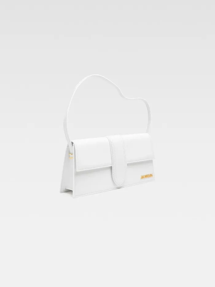 The Long Bambino White Women JACQUEMUS Shoulder Bags The Long Bambino White Women JACQUEMUS Shoulder Bags