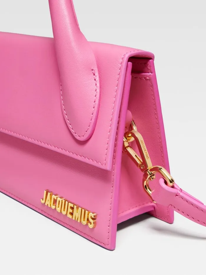 The Long Chiquito Pink Women JACQUEMUS Crossbody and Handbags The Long Chiquito Pink Women JACQUEMUS Crossbody and Handbags