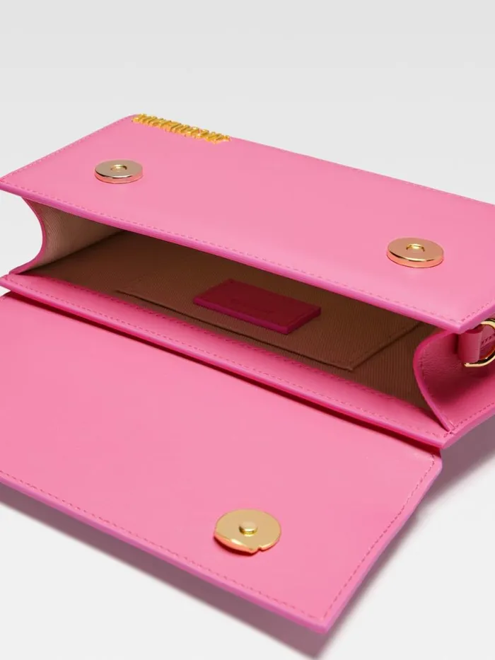 The Long Chiquito Pink Women JACQUEMUS Crossbody and Handbags The Long Chiquito Pink Women JACQUEMUS Crossbody and Handbags