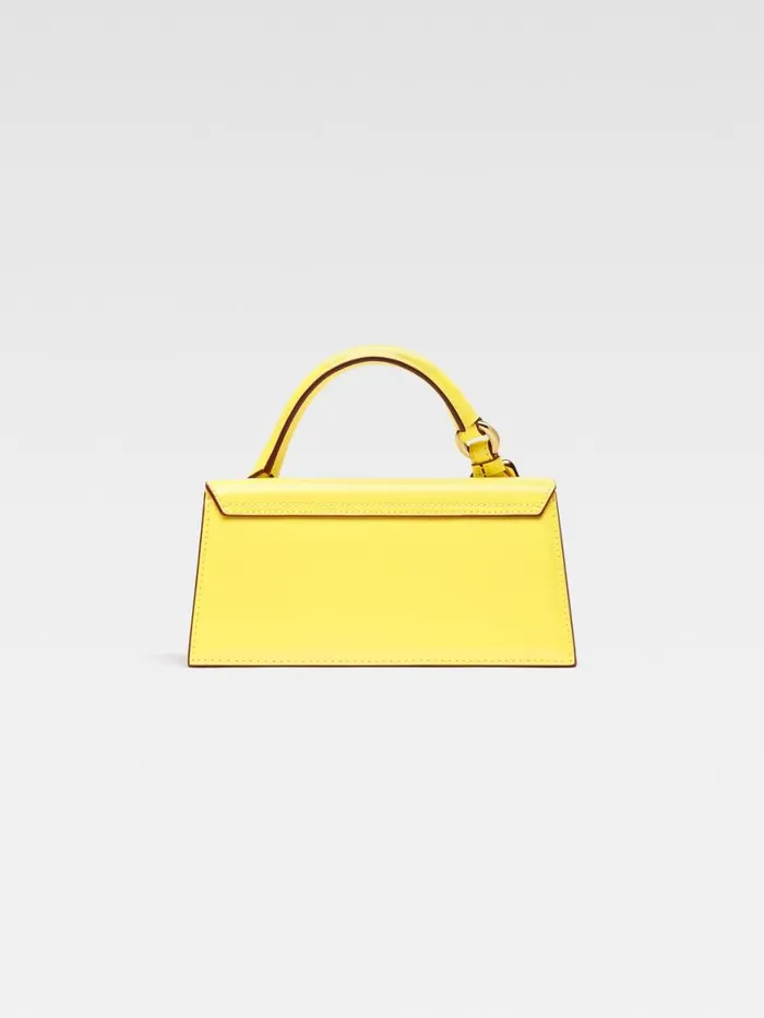 The Long Chiquito With Buckle Yellow Women JACQUEMUS Crossbody and Handbags The Long Chiquito With Buckle Yellow Women JACQUEMUS Crossbody and Handbags