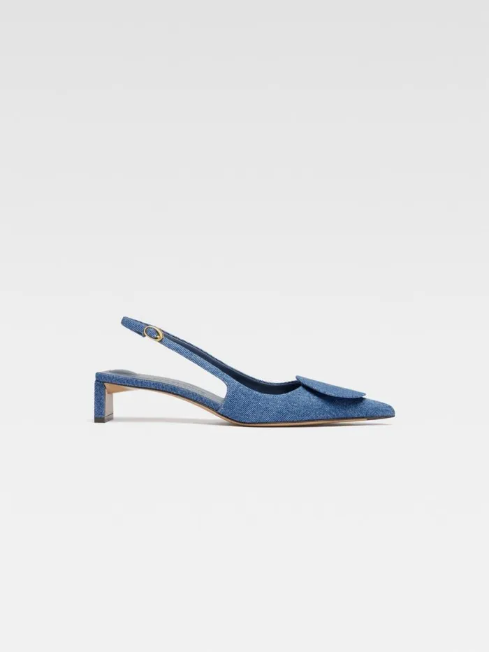 The Low Duelo Slingbacks Blue Women JACQUEMUS Shoes