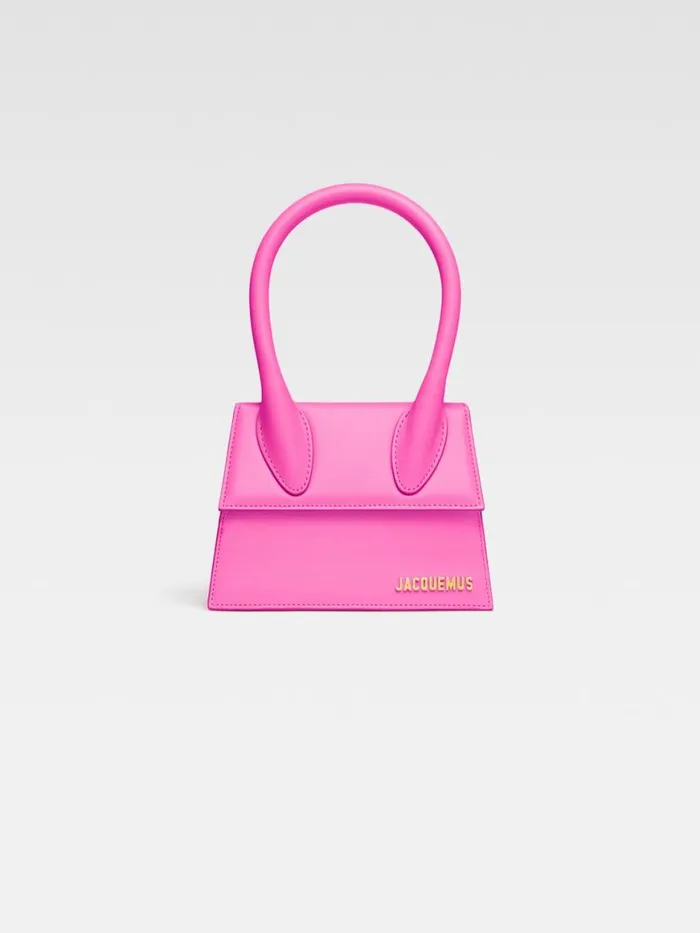 The Medium Chiquito Pink Women JACQUEMUS Crossbody and Handbags