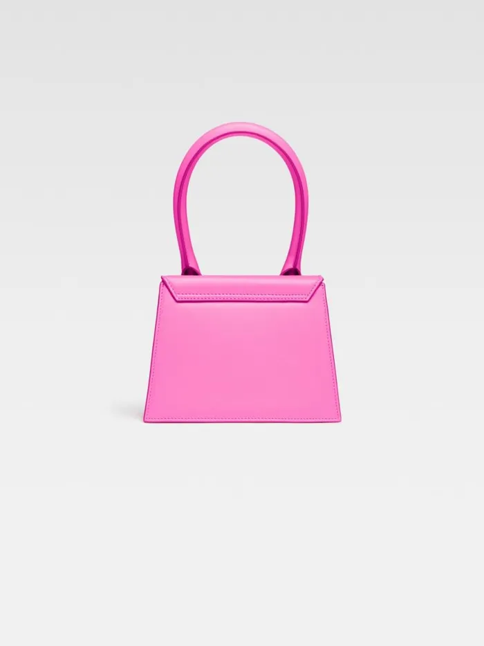 The Medium Chiquito Pink Women JACQUEMUS Crossbody and Handbags The Medium Chiquito Pink Women JACQUEMUS Crossbody and Handbags