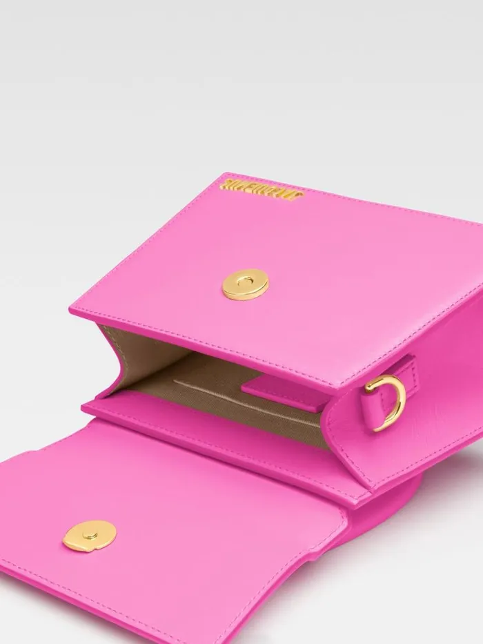 The Medium Chiquito Pink Women JACQUEMUS Crossbody and Handbags The Medium Chiquito Pink Women JACQUEMUS Crossbody and Handbags