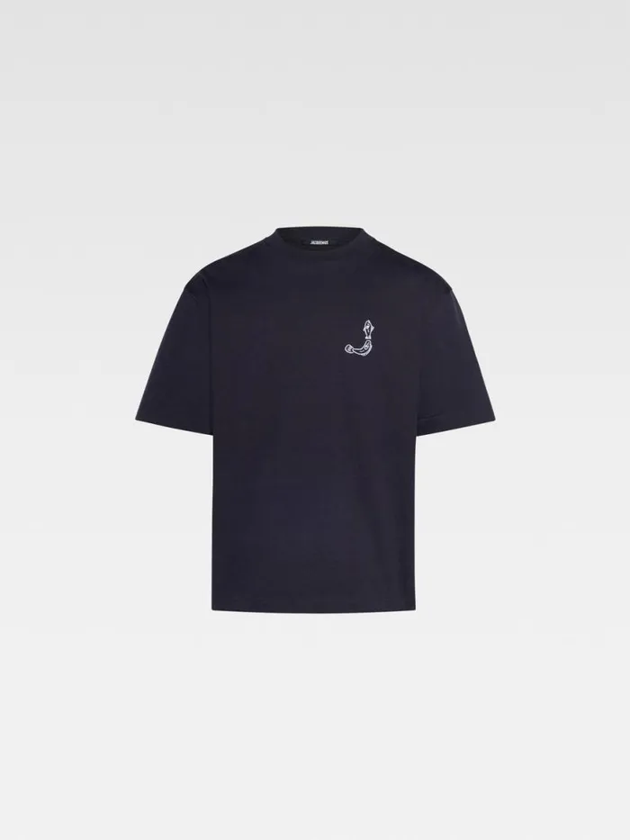 The Mer Tshirt Dark Navy Men JACQUEMUS Tshirts The Mer Tshirt Dark Navy Men JACQUEMUS Tshirts