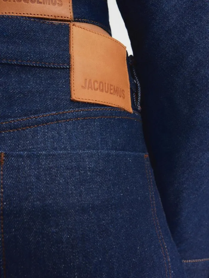 The Ovalo DeNmes Denim Pants Navybrown Women JACQUEMUS Denim The Ovalo DeNmes Denim Pants Navybrown Women JACQUEMUS Denim