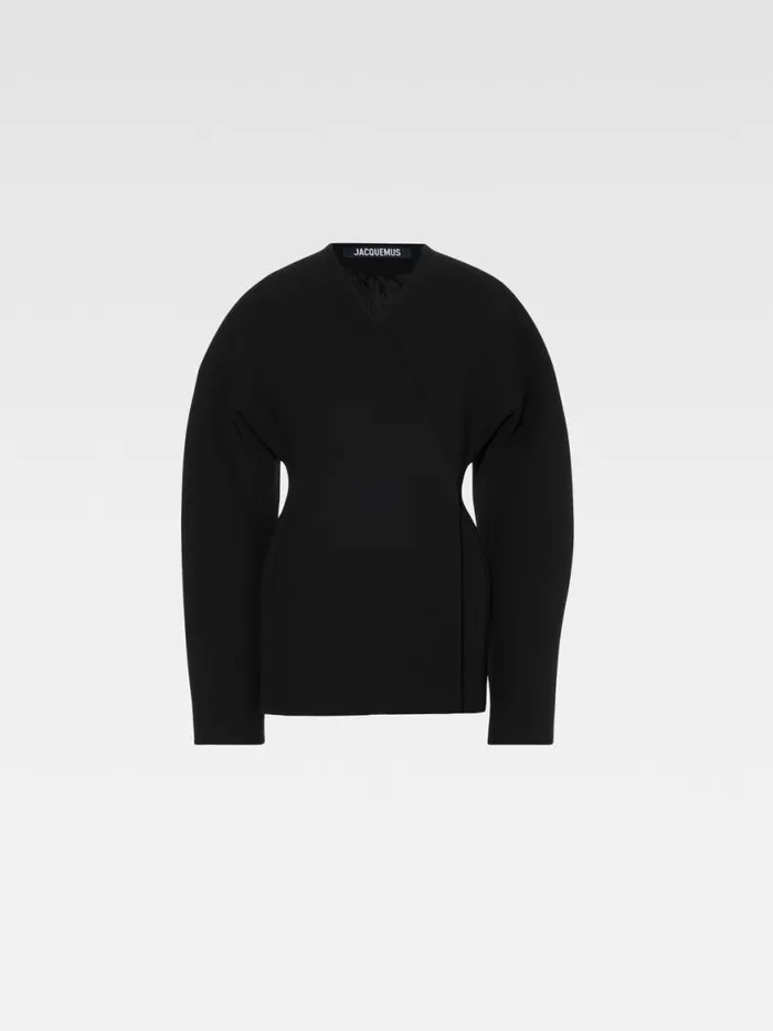 The Ovalo Dress Black Women JACQUEMUS Dresses and Skirts The Ovalo Dress Black Women JACQUEMUS Dresses and Skirts