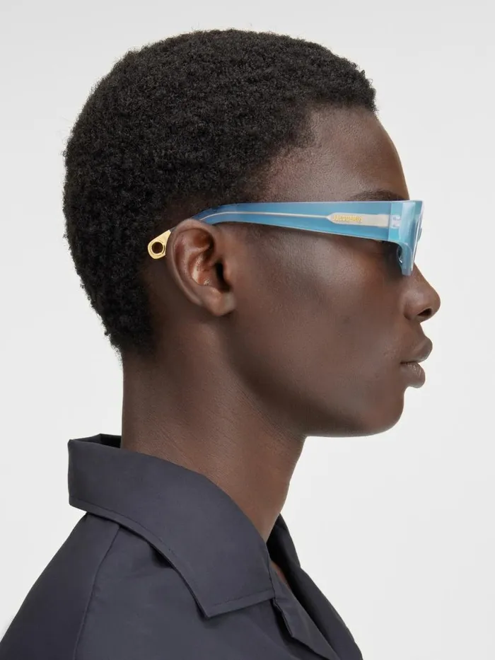The Ovalo Sunglasses Light Blue WomenMen JACQUEMUS Sunglasses The Ovalo Sunglasses Light Blue WomenMen JACQUEMUS Sunglasses
