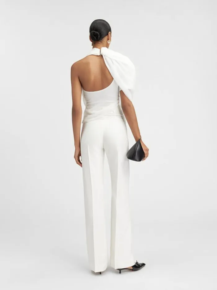 The Pablo Top White Women JACQUEMUS Tops and Shirts The Pablo Top White Women JACQUEMUS Tops and Shirts