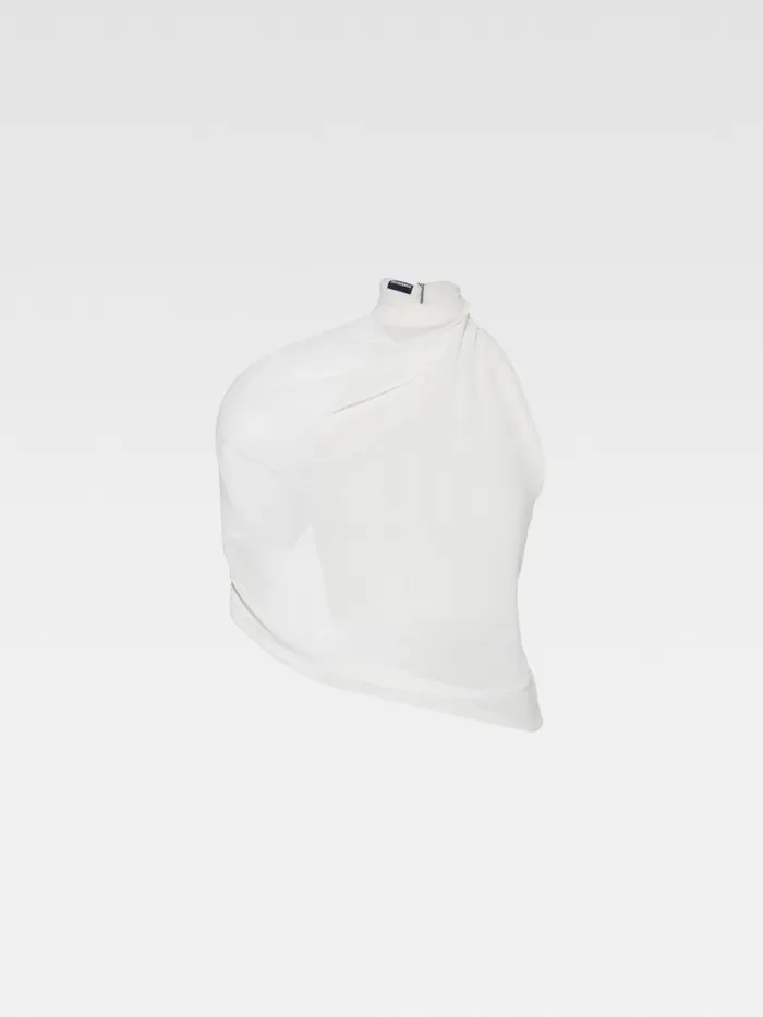 The Pablo Top White Women JACQUEMUS Tops and Shirts The Pablo Top White Women JACQUEMUS Tops and Shirts