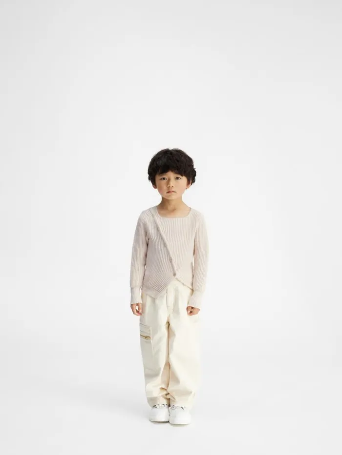 The Pau Kids039 Knit Offwhite WomenMen JACQUEMUS Tops