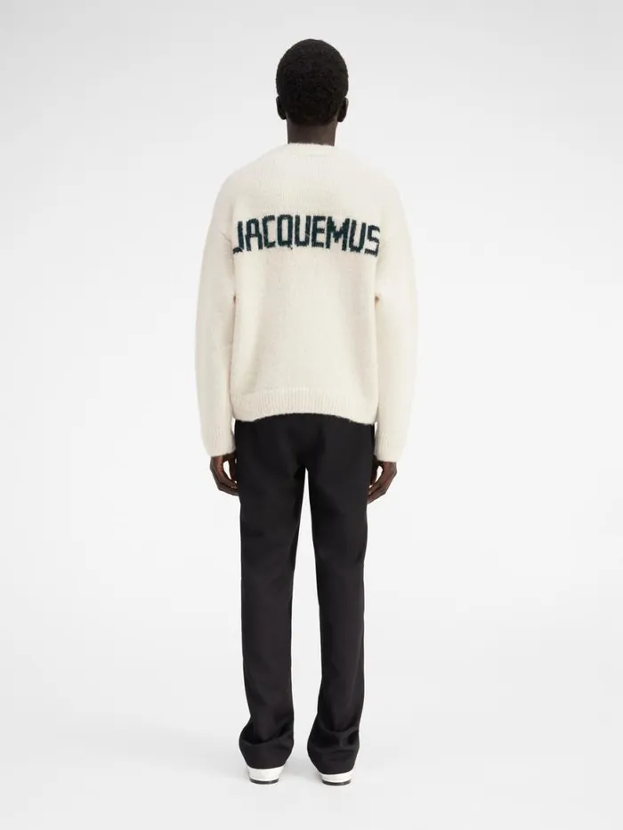 The Pavane Knit Offwhite Men JACQUEMUS Knits The Pavane Knit Offwhite Men JACQUEMUS Knits
