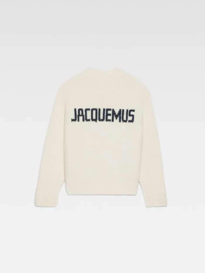 The Pavane Knit Offwhite Men JACQUEMUS Knits The Pavane Knit Offwhite Men JACQUEMUS Knits