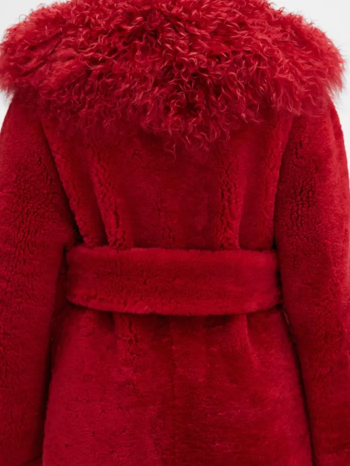The Pilou Long Coat Dark Red Women JACQUEMUS Coats and Jackets The Pilou Long Coat Dark Red Women JACQUEMUS Coats and Jackets