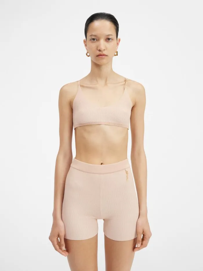 The Pral Bra Beige Women JACQUEMUS Tops and Shirts The Pral Bra Beige Women JACQUEMUS Tops and Shirts