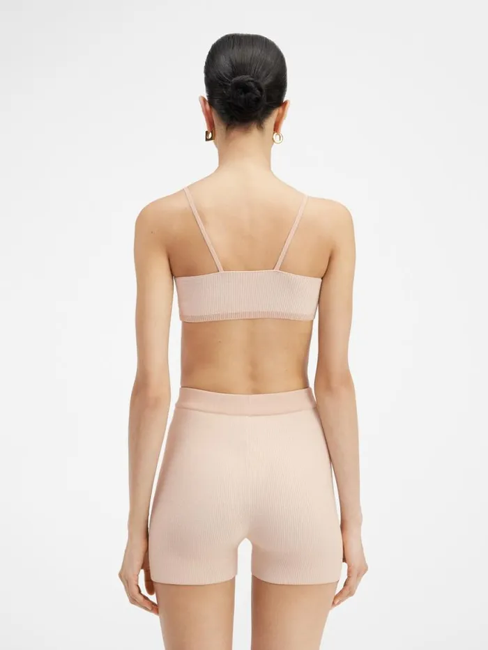 The Pral Bra Beige Women JACQUEMUS Tops and Shirts The Pral Bra Beige Women JACQUEMUS Tops and Shirts