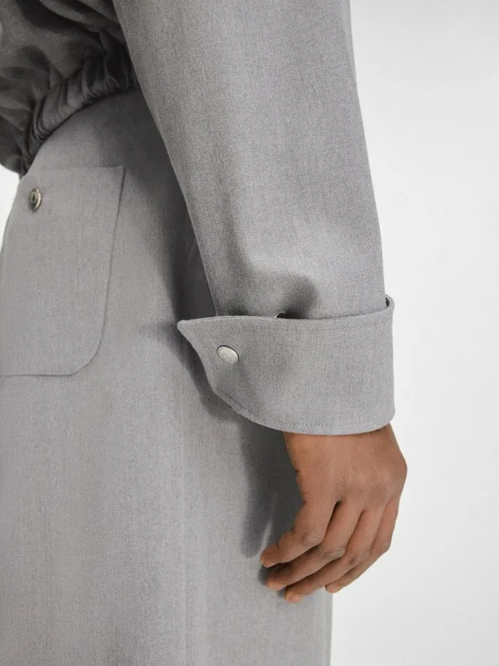 The Salti Jacket Grey Men JACQUEMUS Coats and Jackets The Salti Jacket Grey Men JACQUEMUS Coats and Jackets