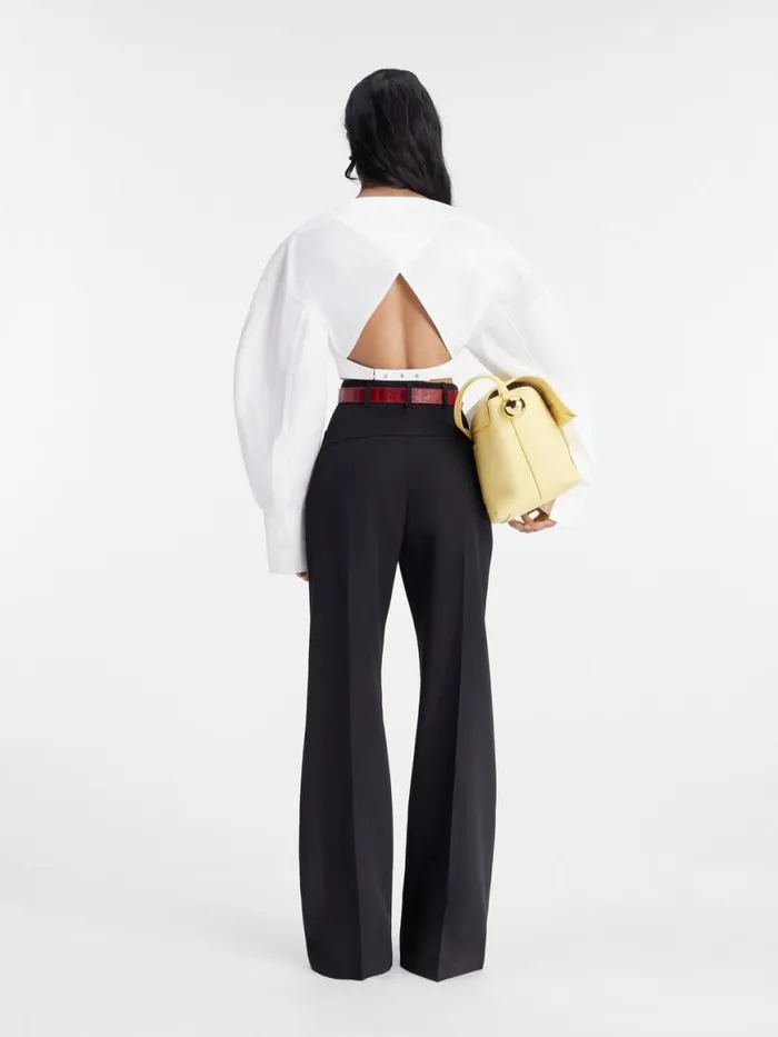 The Sauge Pants Black Women JACQUEMUS Suits The Sauge Pants Black Women JACQUEMUS Suits