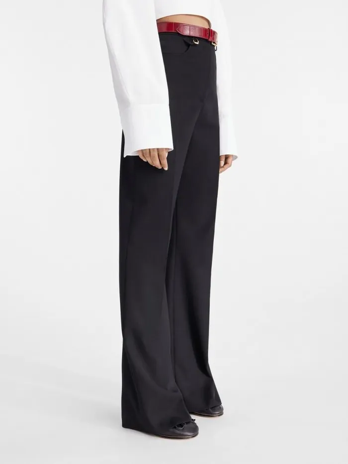 The Sauge Pants Black Women JACQUEMUS Suits The Sauge Pants Black Women JACQUEMUS Suits