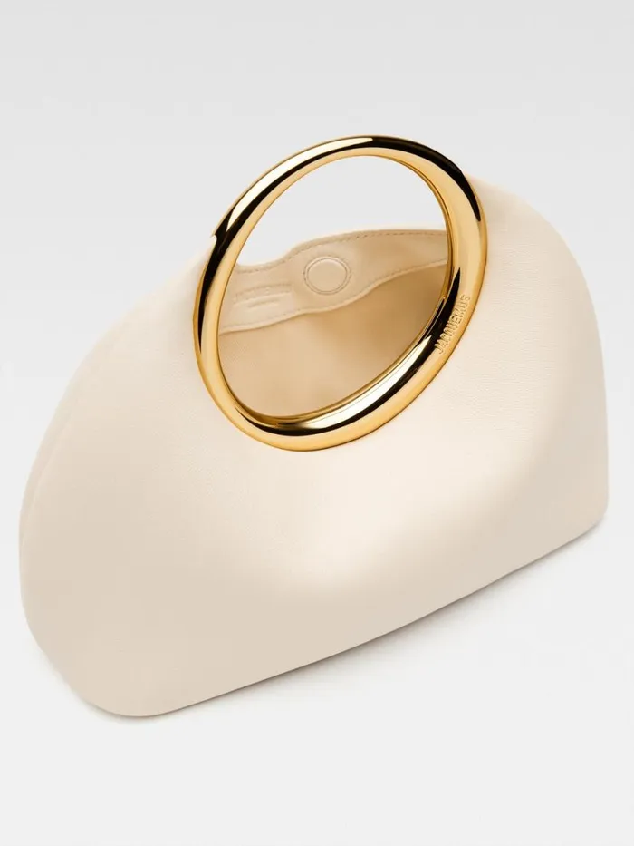 The Small Calino Light Ivory Women JACQUEMUS Crossbody and Handbags The Small Calino Light Ivory Women JACQUEMUS Crossbody and Handbags
