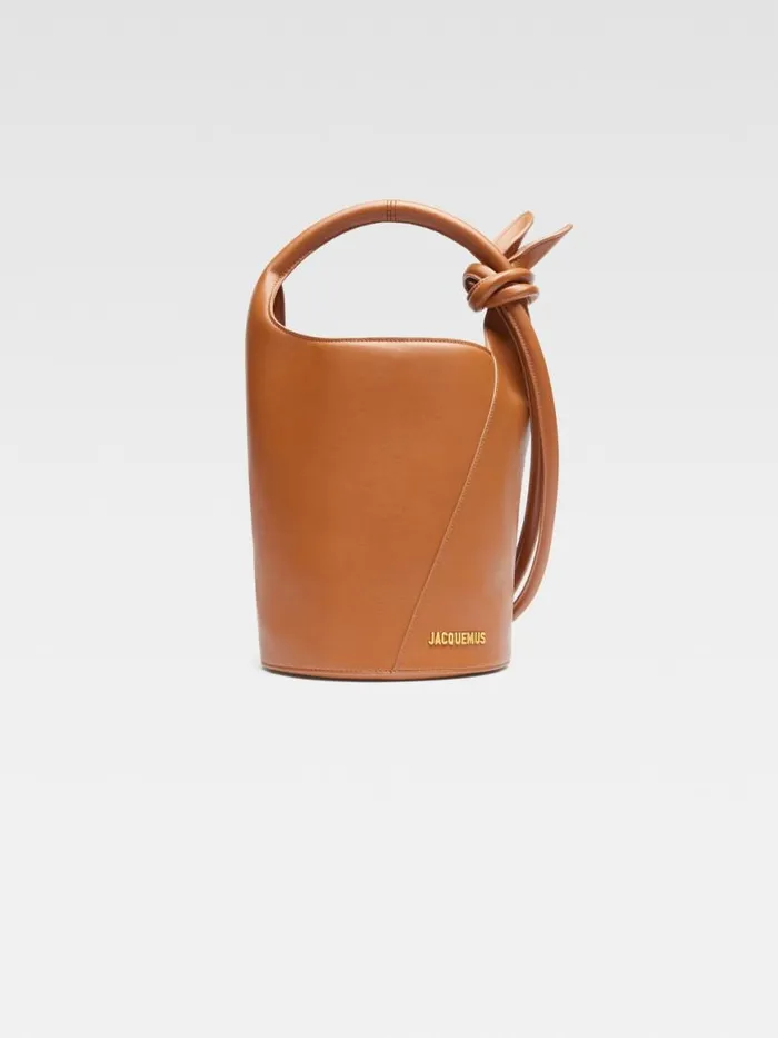 The Small Tourni Light Brown Women JACQUEMUS Crossbody and Handbags