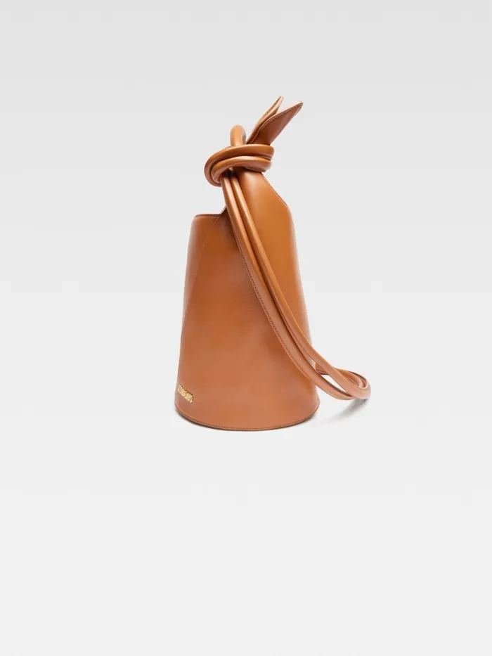 The Small Tourni Light Brown Women JACQUEMUS Crossbody and Handbags The Small Tourni Light Brown Women JACQUEMUS Crossbody and Handbags