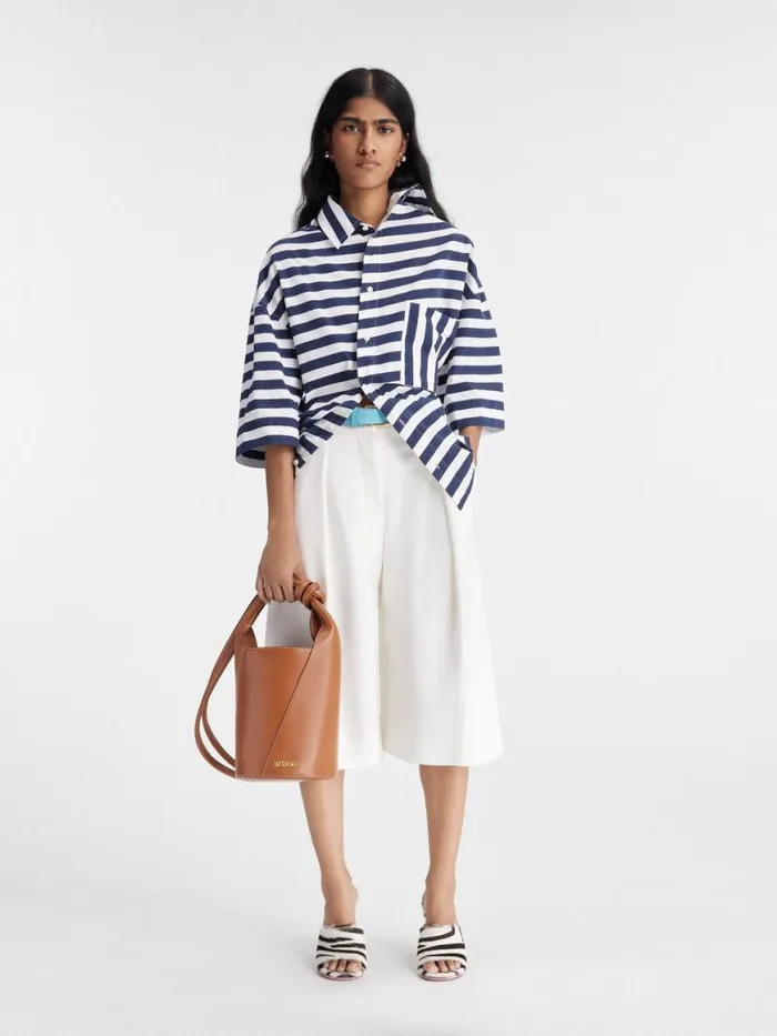 The Small Tourni Light Brown Women JACQUEMUS Crossbody and Handbags The Small Tourni Light Brown Women JACQUEMUS Crossbody and Handbags
