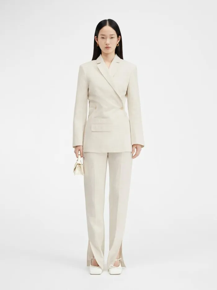 The Tibau Jacket Offwhite Women JACQUEMUS Coats and Jackets