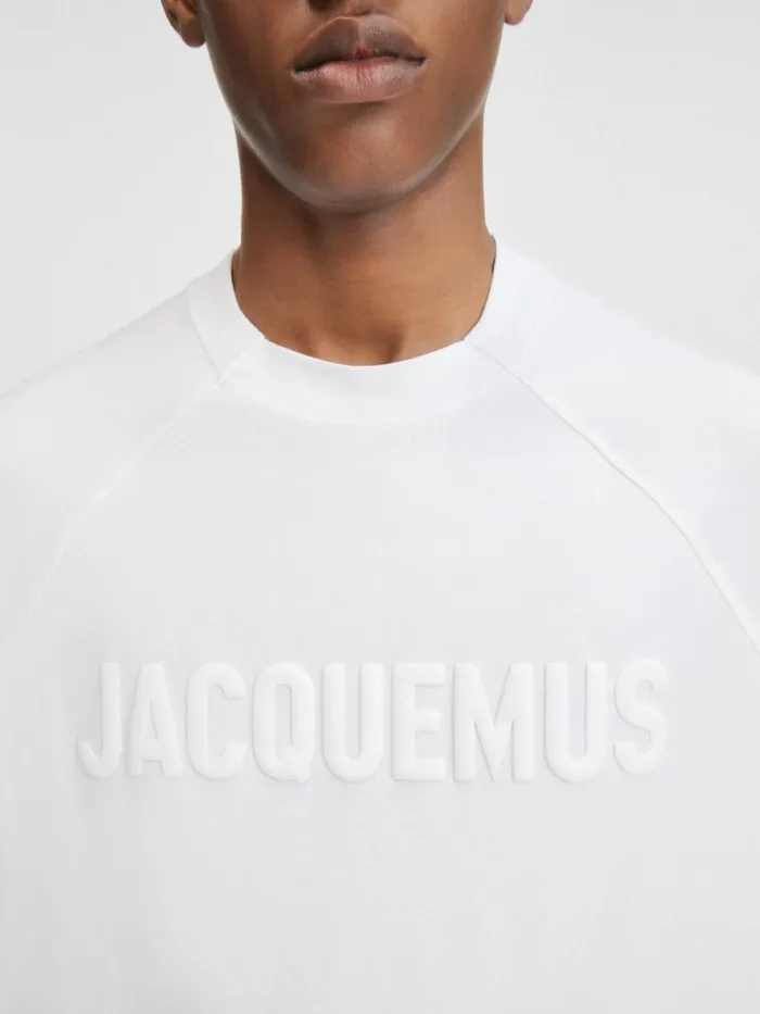 The Typo Tshirt White Men JACQUEMUS Tshirts The Typo Tshirt White Men JACQUEMUS Tshirts