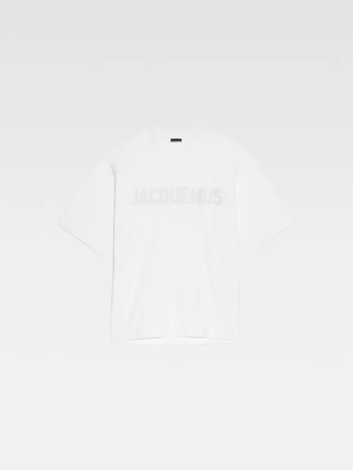 The Typo Tshirt White Men JACQUEMUS Tshirts The Typo Tshirt White Men JACQUEMUS Tshirts