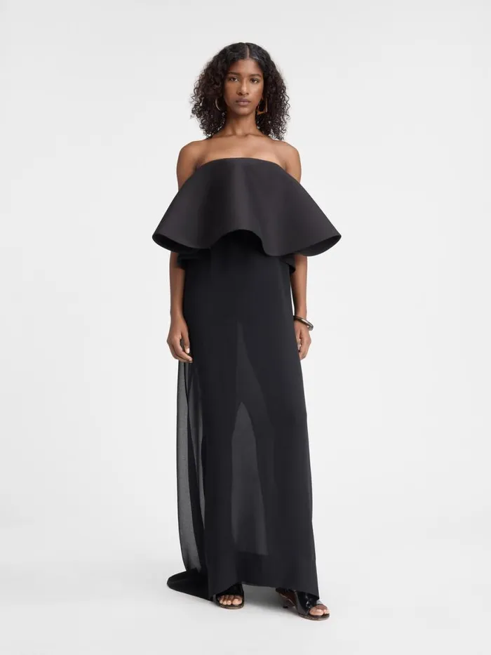 The Vela Dress Black Women JACQUEMUS Dresses and Skirts