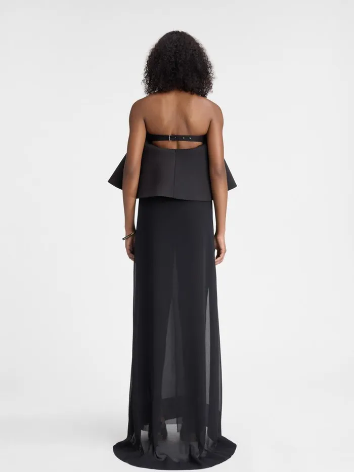 The Vela Dress Black Women JACQUEMUS Dresses and Skirts The Vela Dress Black Women JACQUEMUS Dresses and Skirts