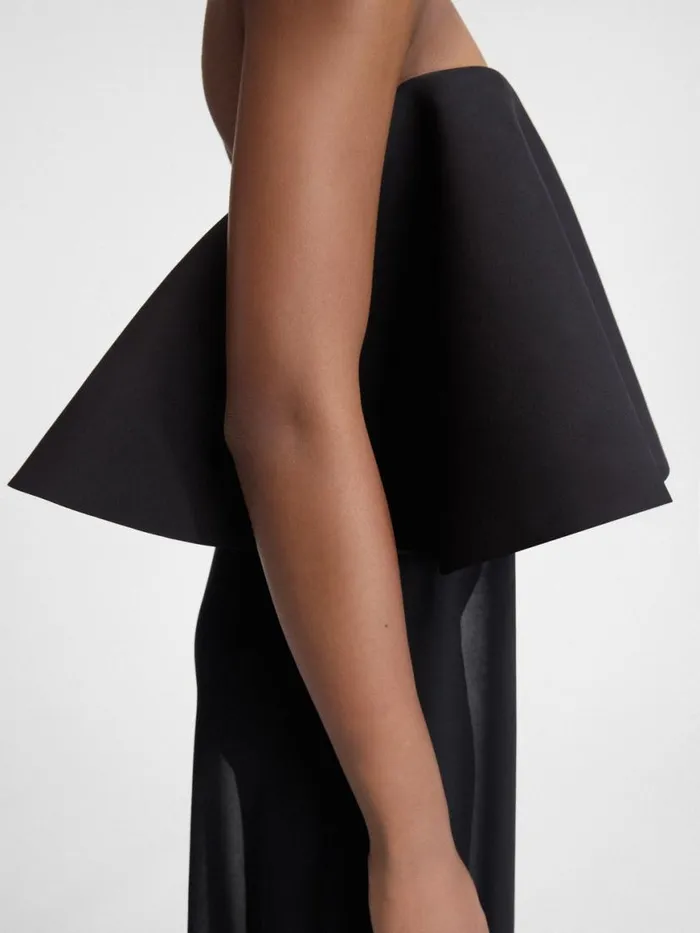 The Vela Dress Black Women JACQUEMUS Dresses and Skirts The Vela Dress Black Women JACQUEMUS Dresses and Skirts