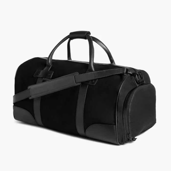 Thursday Boots Duffel and Travel Bags Weekender Bag Black Canvas 8211 Men