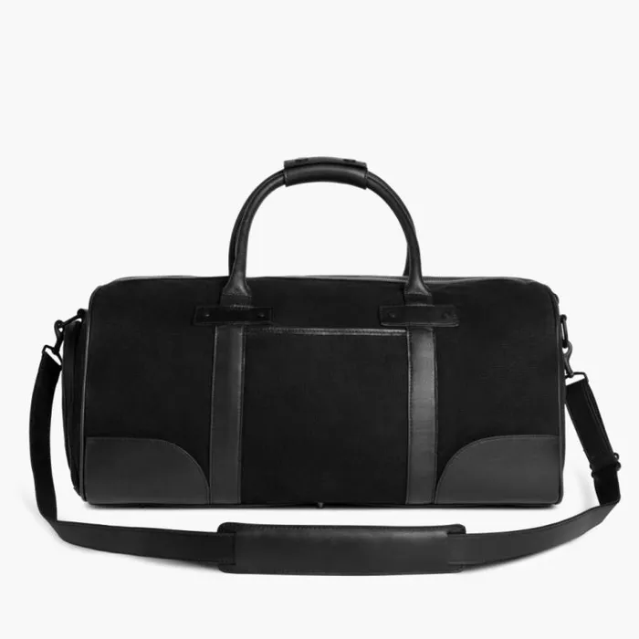 Thursday Boots Duffel and Travel Bags Weekender Bag Black Canvas 8211 Men Thursday Boots Duffel and Travel Bags Weekender Bag Black Canvas 8211 Men