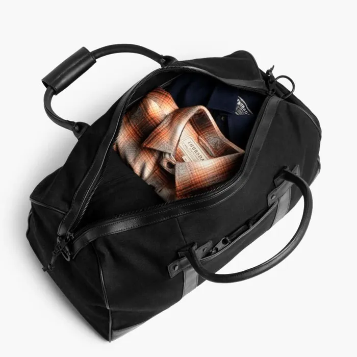 Thursday Boots Duffel and Travel Bags Weekender Bag Black Canvas 8211 Men Thursday Boots Duffel and Travel Bags Weekender Bag Black Canvas 8211 Men
