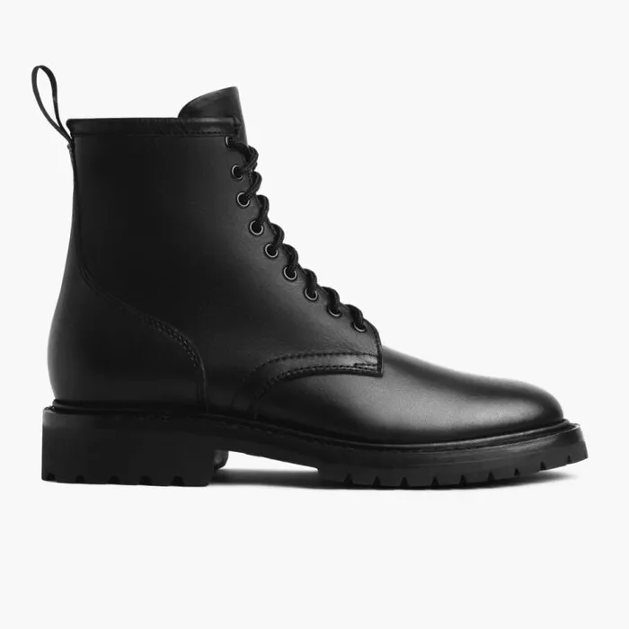 Thursday Boots LaceUp Stomper Black No Zipper 8211 Men Thursday Boots LaceUp Stomper Black No Zipper 8211 Men