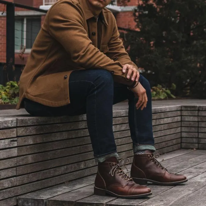 Thursday Boots LaceUp Vanguard French Roast 8211 Men Thursday Boots LaceUp Vanguard French Roast 8211 Men