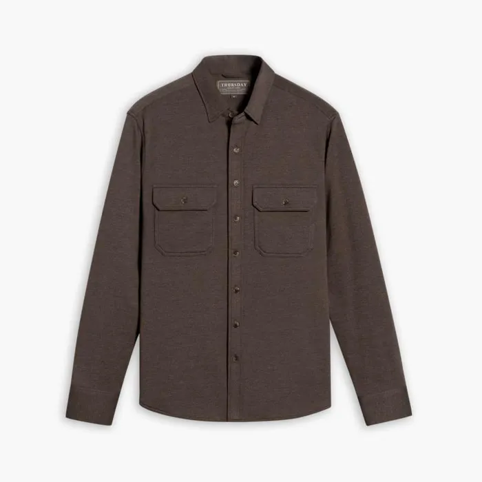 Thursday Boots Shirts and Apparel Everyday ButtonDown Shirt Brown Two Pocket 8211 Men Thursday Boots Shirts and Apparel Everyday ButtonDown Shirt Brown Two Pocket 8211 Men