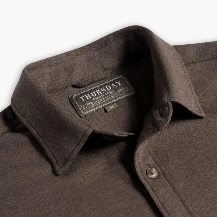 Thursday Boots Shirts and Apparel Everyday ButtonDown Shirt Brown Two Pocket 8211 Men Thursday Boots Shirts and Apparel Everyday ButtonDown Shirt Brown Two Pocket 8211 Men