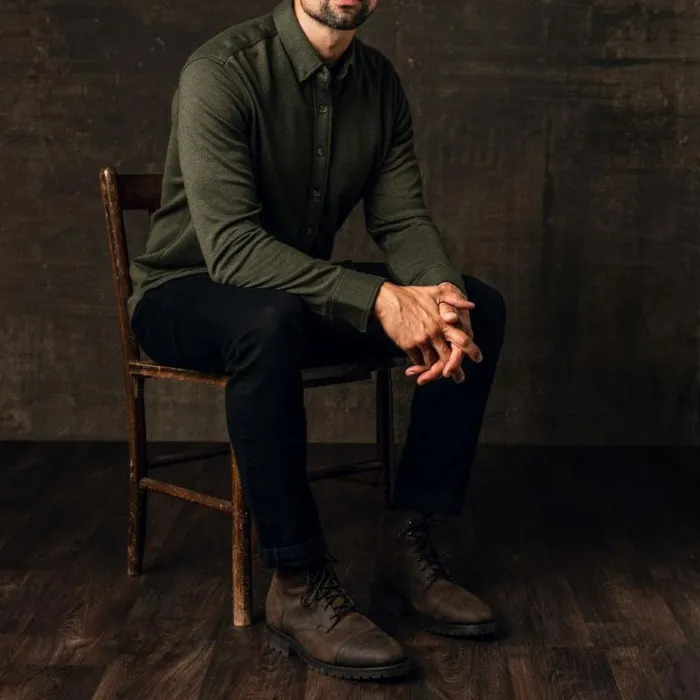 Thursday Boots Shirts and Apparel Everyday ButtonDown Shirt Olive 8211 Men Thursday Boots Shirts and Apparel Everyday ButtonDown Shirt Olive 8211 Men
